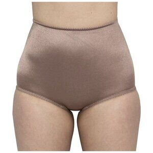 Rago Women Full Coverage Panty Mocha Sz 6X / 42 Style 910X 4-Way Stretch